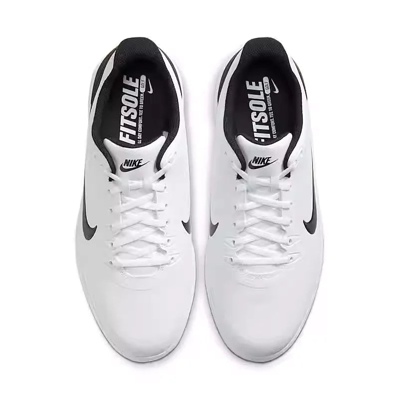Nike Infinity G Comfort Golf Shoes – Unisex Black &amp; White Wide Fit