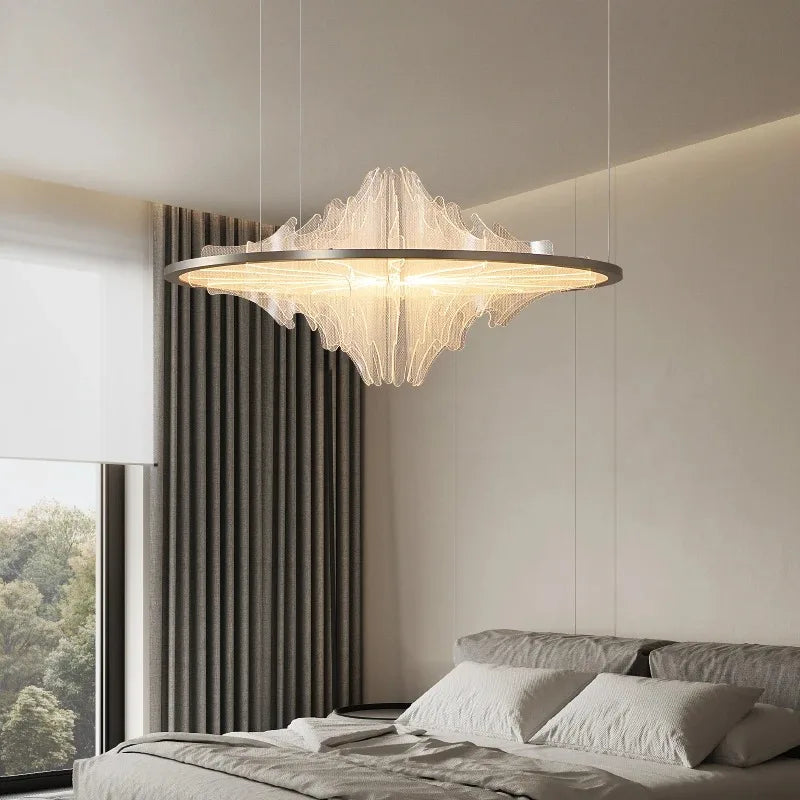 New Italian Designer Luxury Chandelier – Modern Round Artistic Ceiling Pendant Light