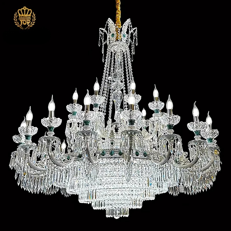 Luxury Modern Crystal Brass Chandelier for Home & Hotels