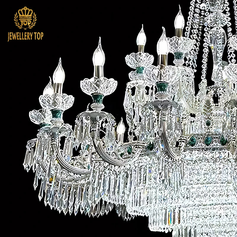Luxury Modern Crystal Brass Chandelier for Home & Hotels
