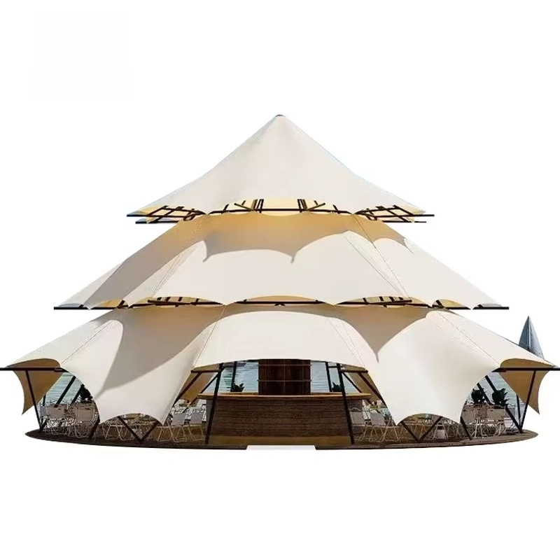 New Luxe 16M Large Crossover Geodesic Dome Canopy Tent , Glamping, Wedding and Events