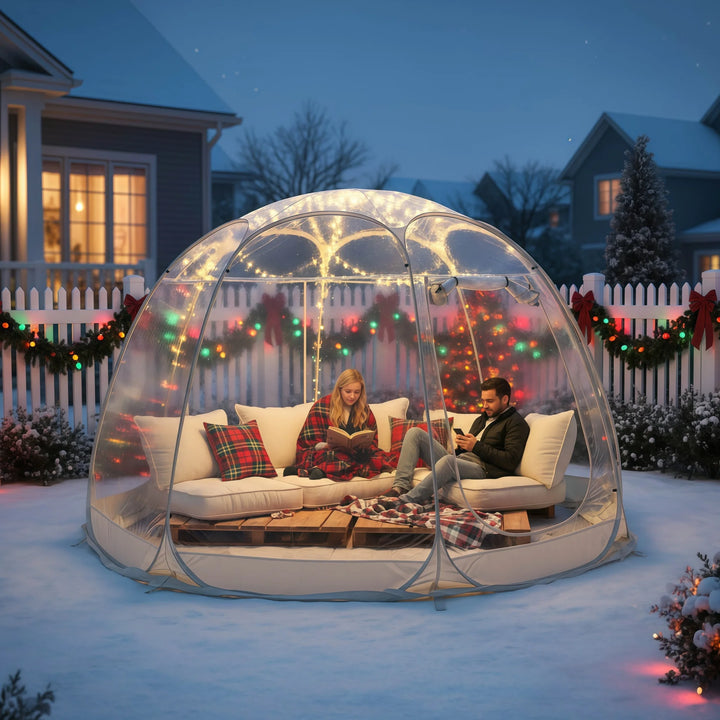 New Large Instant Pop-Up Bubble Tent – Weatherproof Outdoor Igloo Shelter