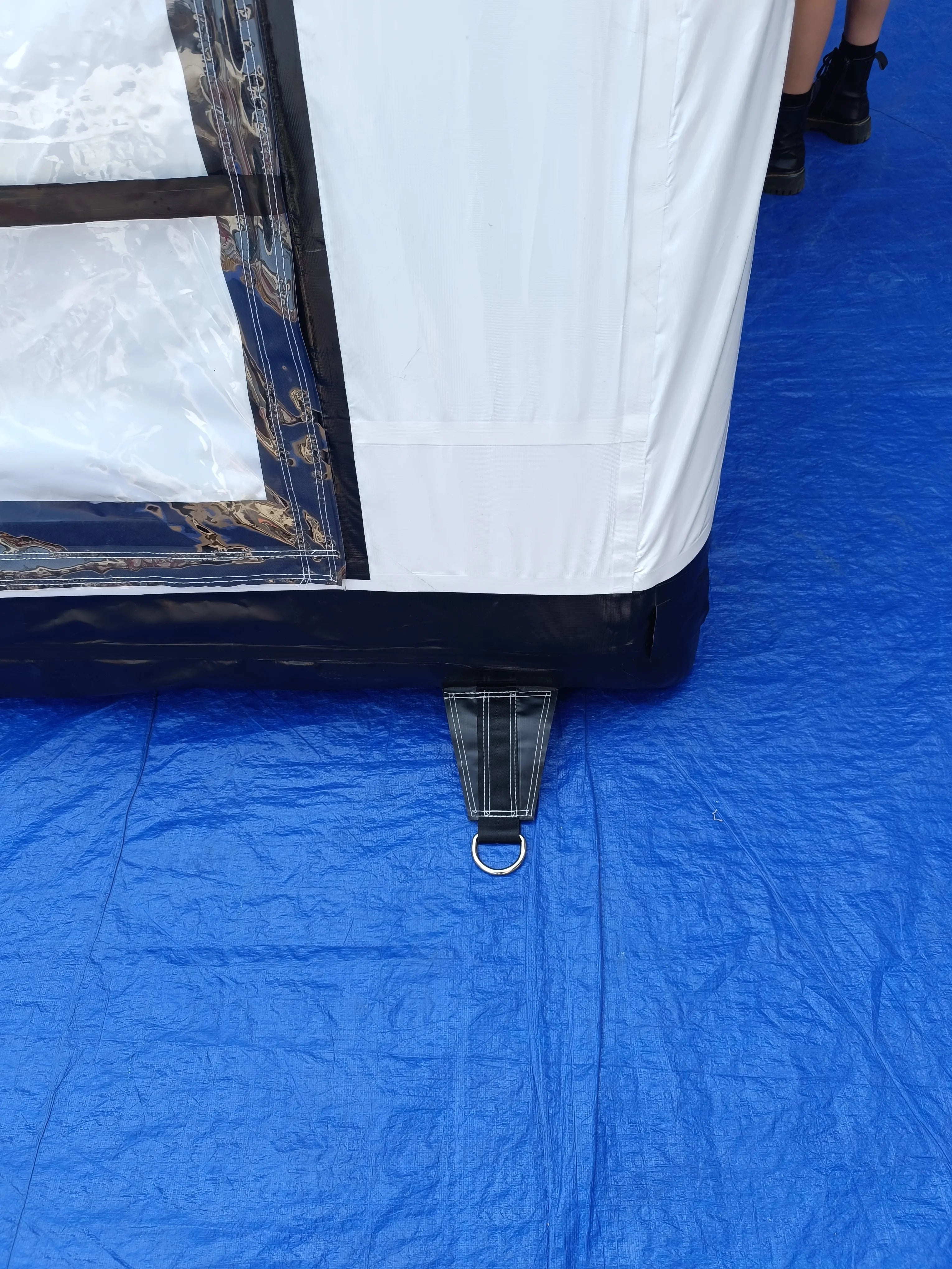 New Large Portable Glamping Inflatable Cabin Tent – Waterproof Family Camping Tent with Air Pole Structure