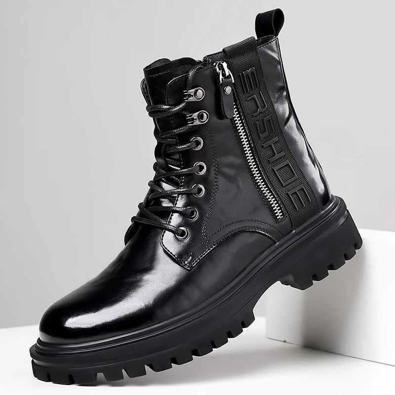 Men's Leather Casual Business Shoes –Dress Moccasins Comfortable Formal Shoes