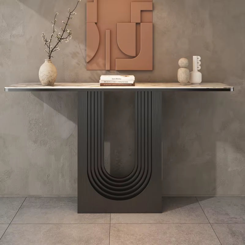 Modern Home Decor Marble Console Table