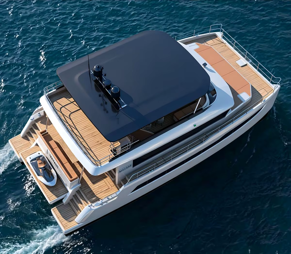 Luxury 55Ft Commercial Fiberglass Yacht Inboard Engine Cruising Patrol Fishing Boat