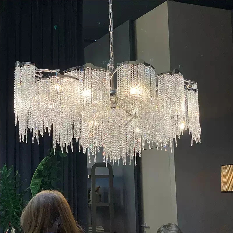 Luxury Crystal Chandelier for Living Room, Dining Room, Villa &amp; Hotel Lighting