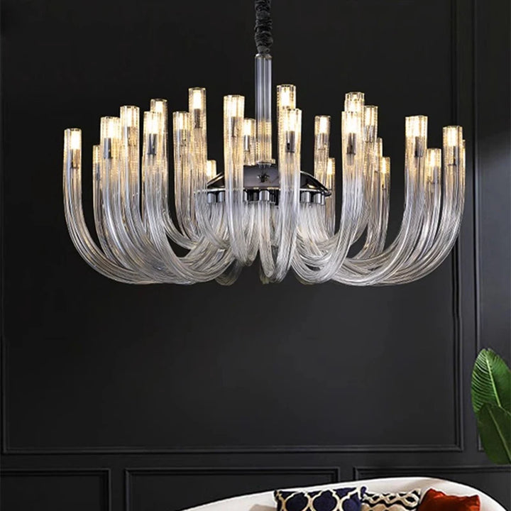 Luxury Crystal Pendant Light Chandelier for Living Room &amp; Dining Room