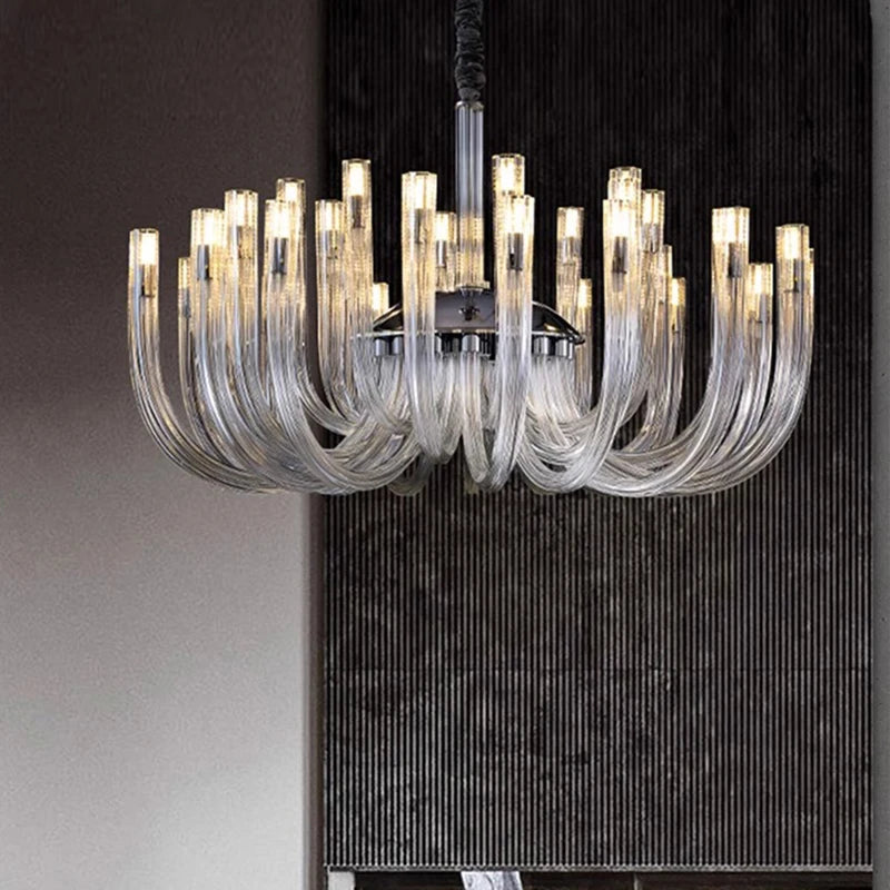 Luxury Crystal Pendant Light Chandelier for Living Room &amp; Dining Room