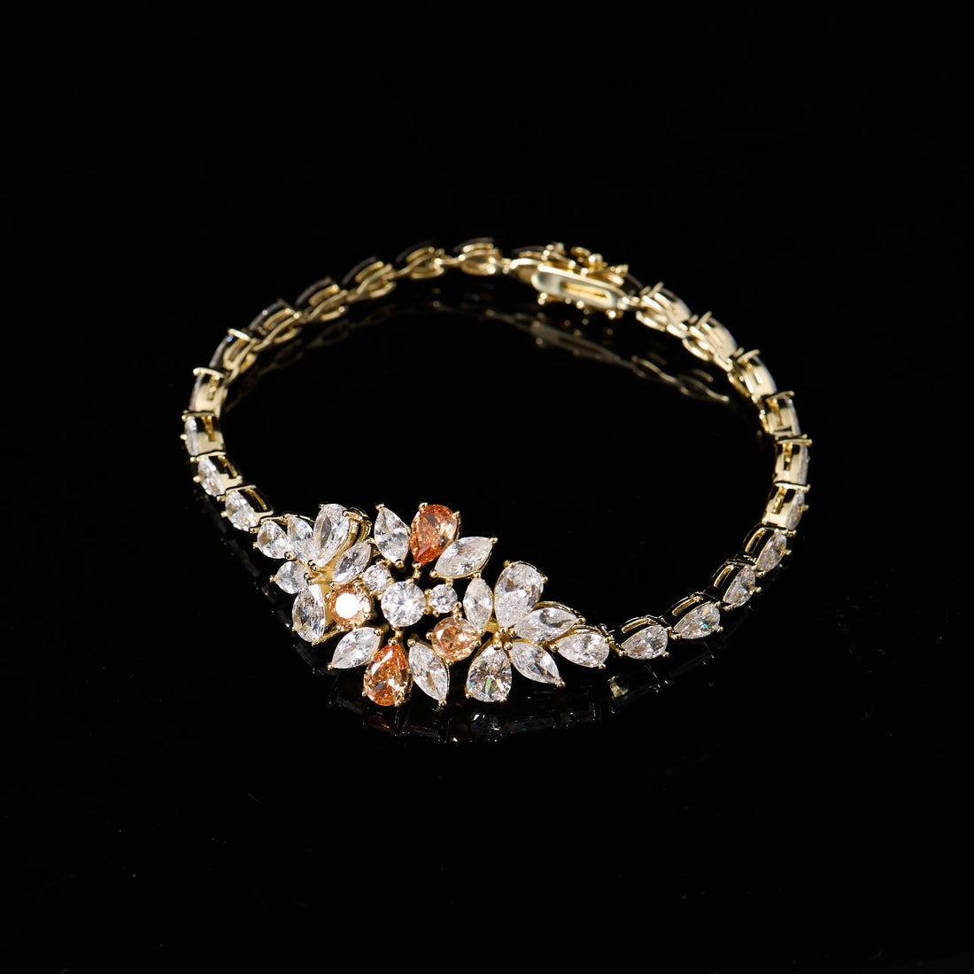 Luxury Cubic Zirconia Bridal Jewellery Set for Women Wedding Necklace