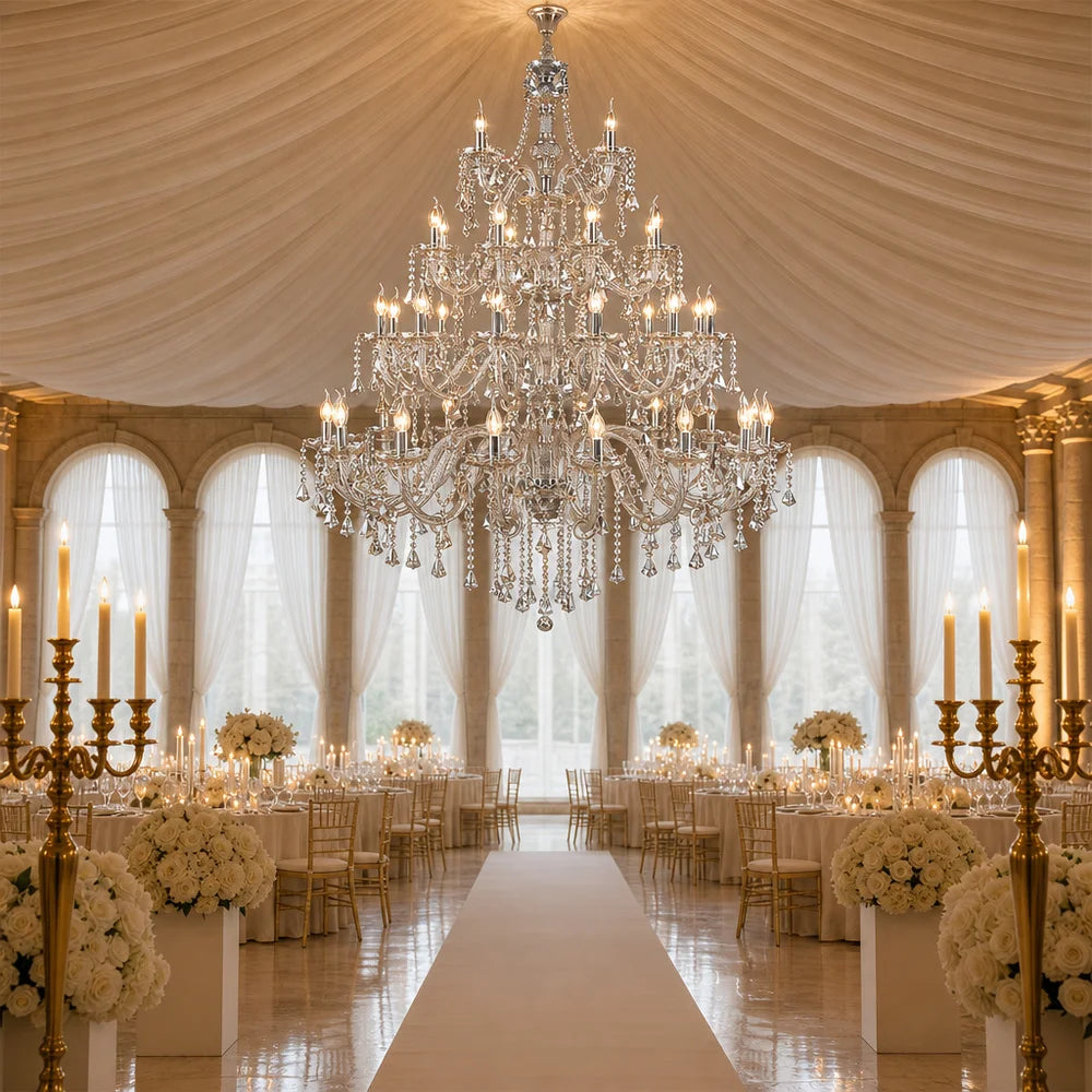 Luxury European Maria Theresa Crystal Chandelier for Grand Interiors