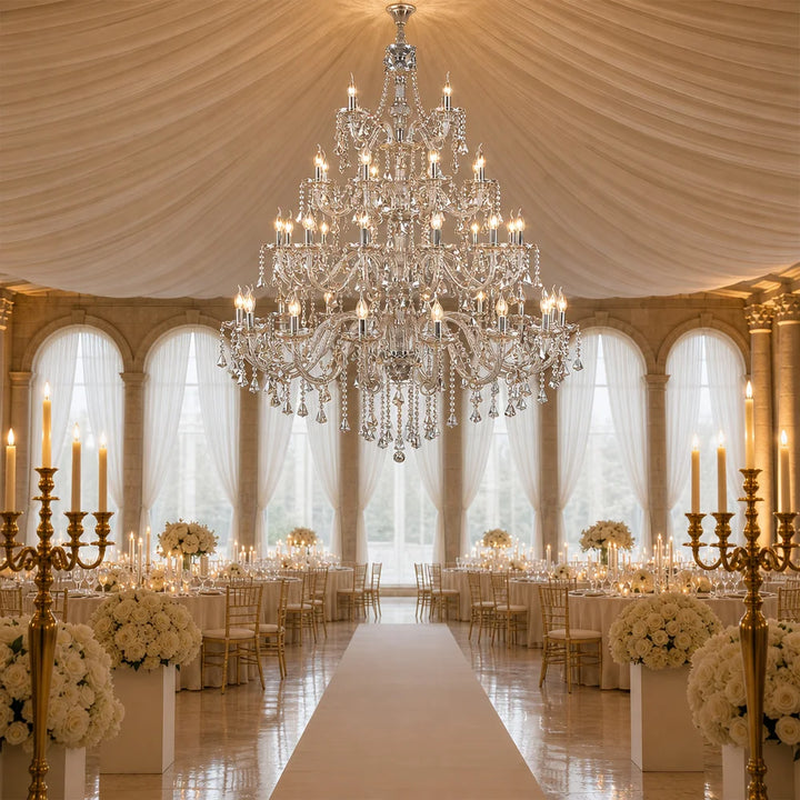Luxury European Maria Theresa Crystal Chandelier for Grand Interiors