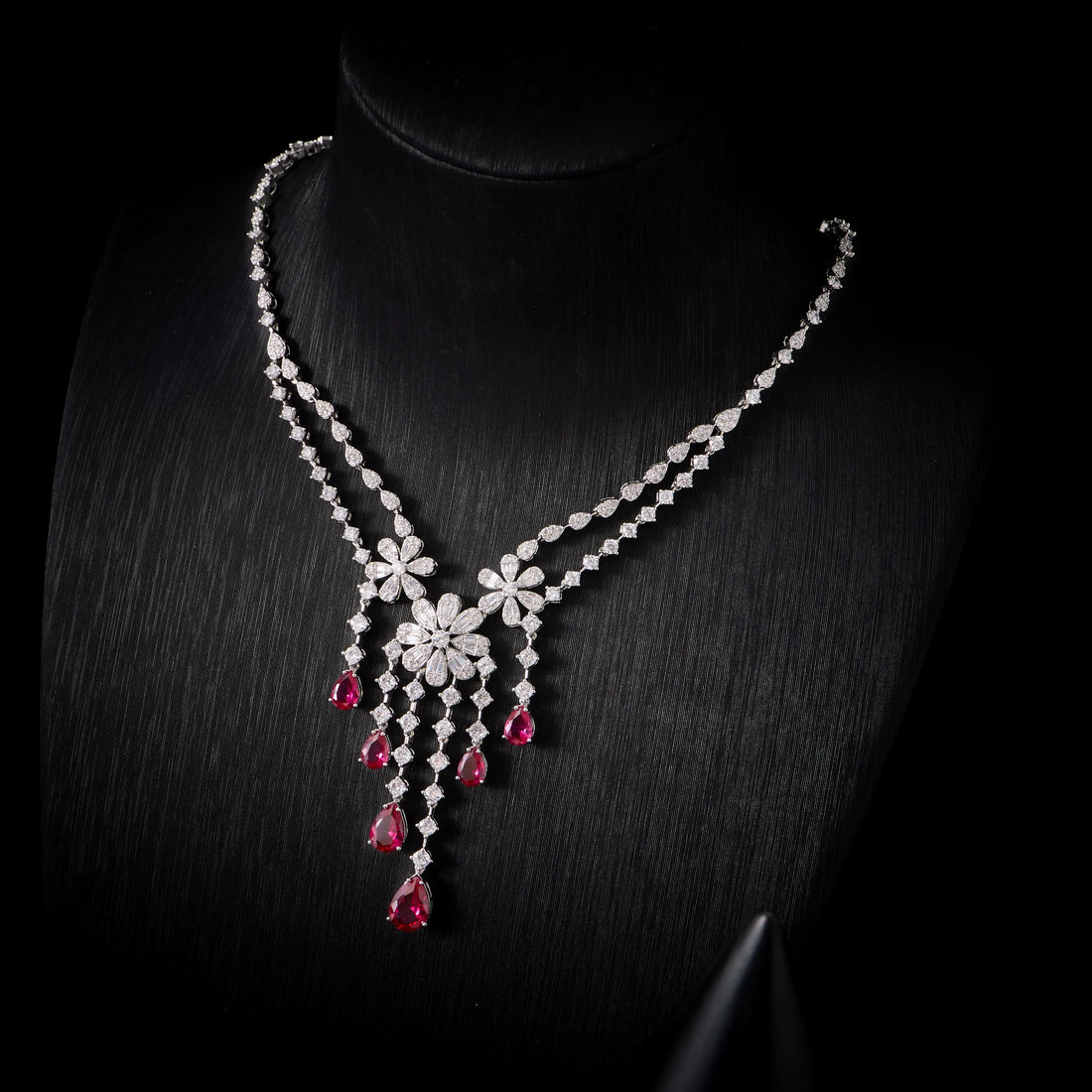 Luxury Cubic Zirconia Bridal Jewelry Set for Women