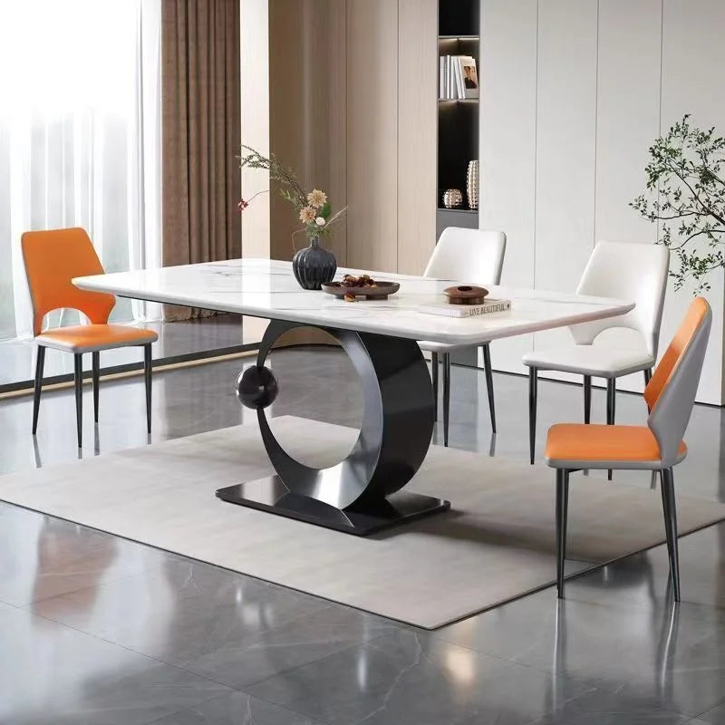 Light Luxury Nordic Golden Porch Table – Modern Minimalist Entry Console Cabinet