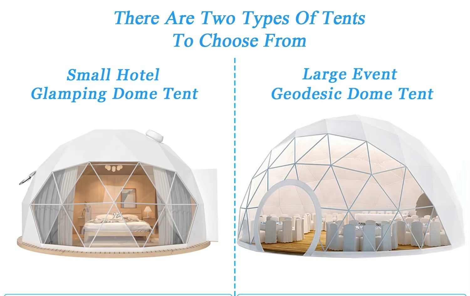 Luxury Resort Hotel House Winter Glamping Geodesic Igloo Dome Tent 6M with Clear Skylight