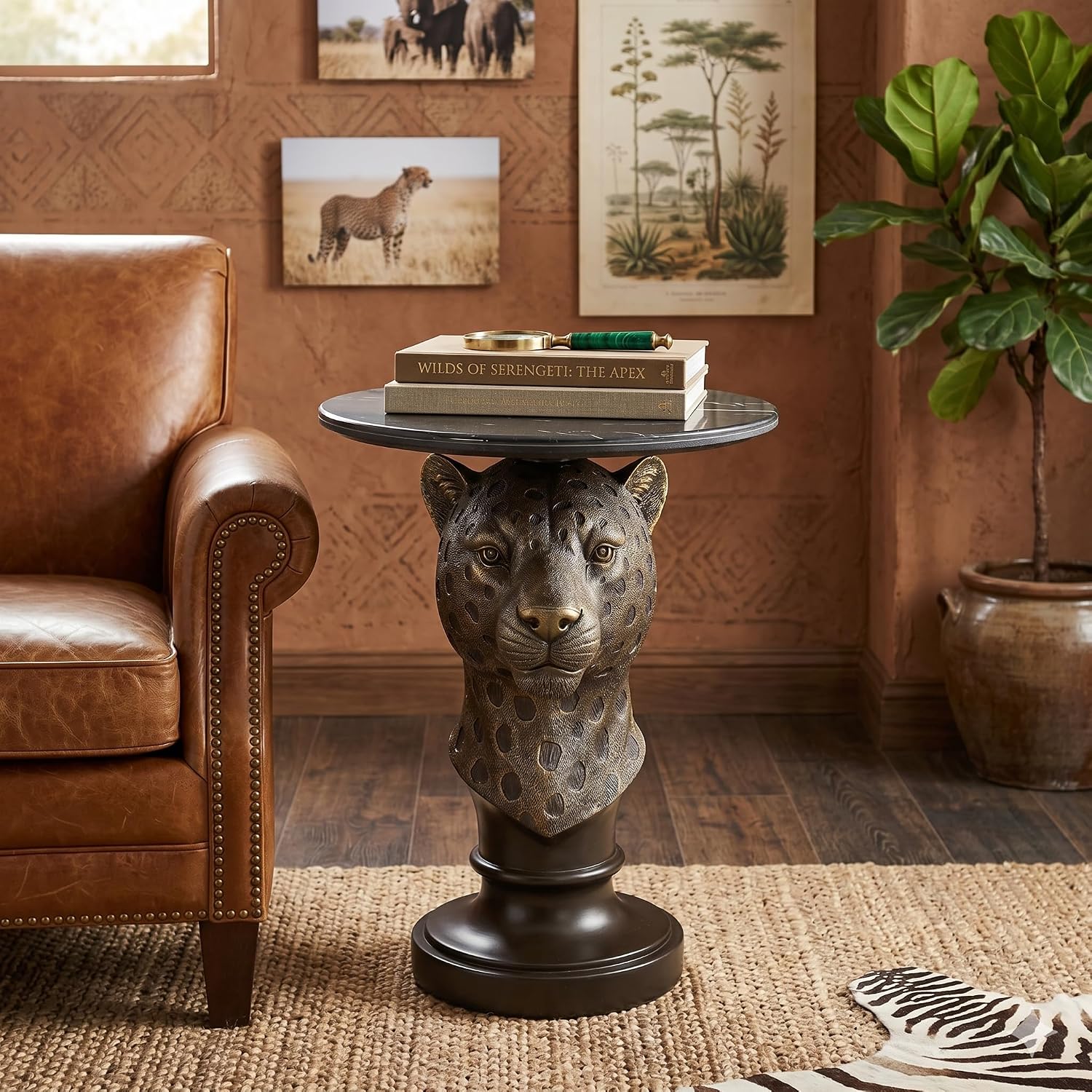 Luxury Home Accent for Living Room, Bedroom & Entryway -  Sculpture Furniture