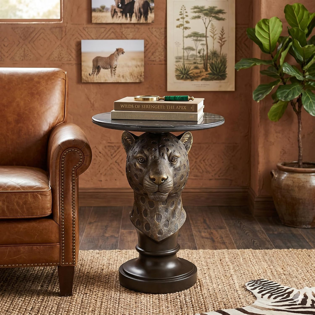 Luxury Home Accent for Living Room, Bedroom & Entryway -  Sculpture Furniture