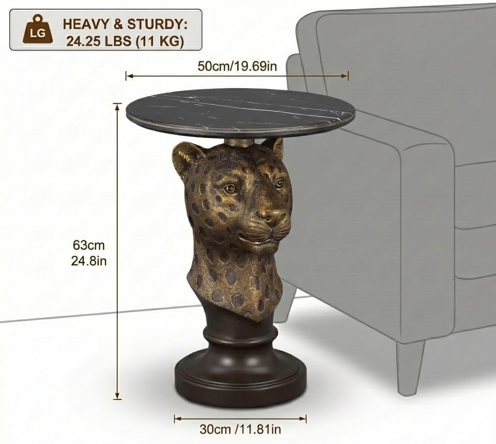 Luxury Home Accent for Living Room, Bedroom & Entryway -  Sculpture Furniture