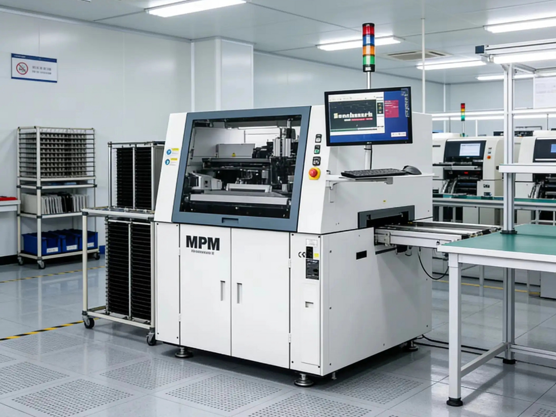 Modern MPM Momentum II 100 Stencil Printer – High-Precision Solder Paste Printer for SMT Production Lines