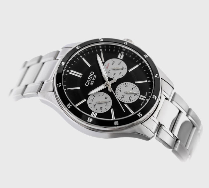 Men's Luxury Stainless Steel Multifunction Quartz Watch