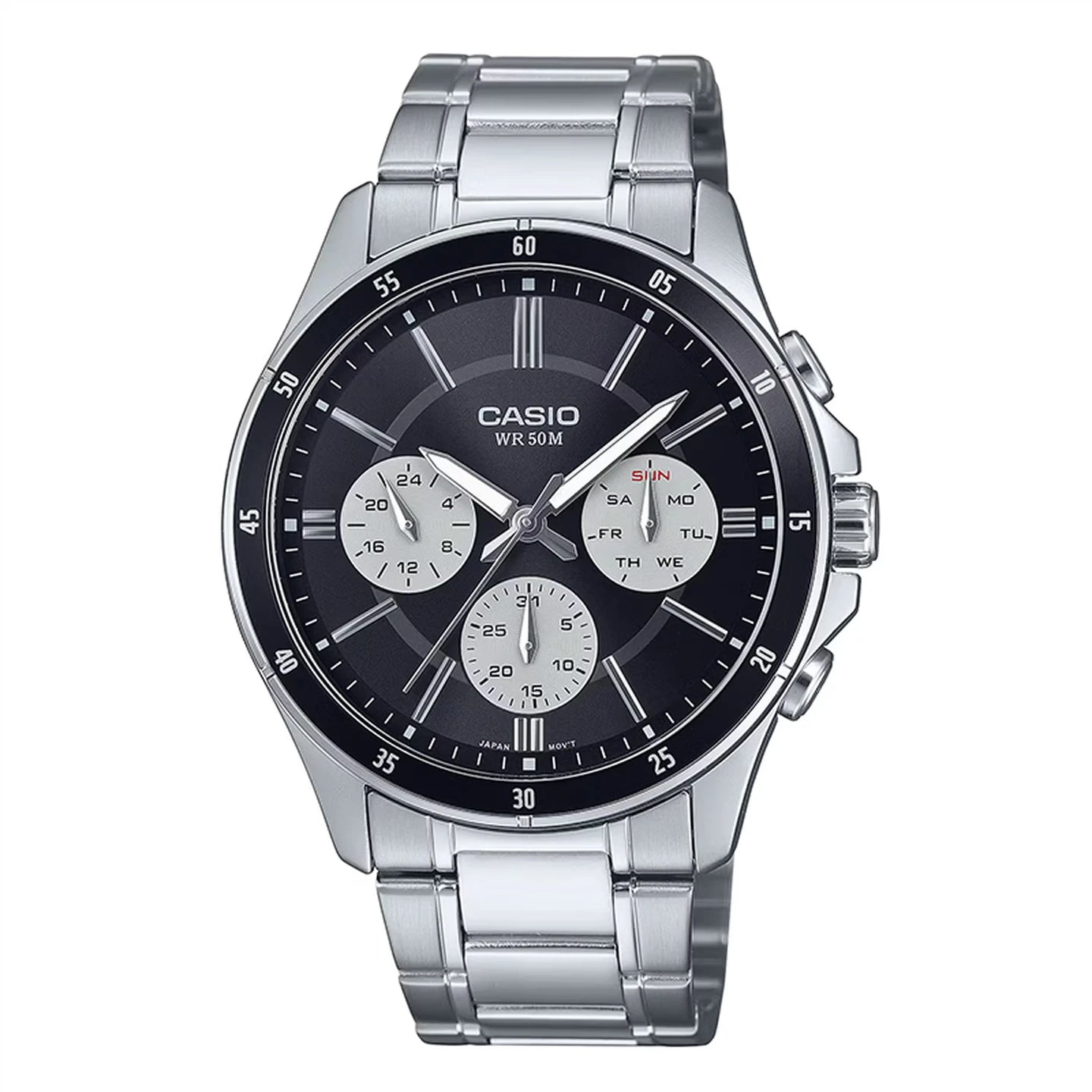 Men's Luxury Stainless Steel Multifunction Quartz Watch