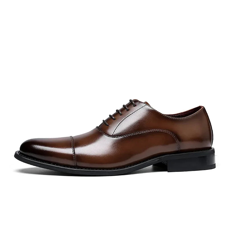 Men’s Genuine Leather Dress Shoes – Italian Style Business Formal Shoes
