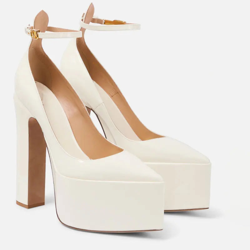 Women's Shoes – Waterproof Platform Shoes, Super Thick High Heels - Fashion Shoes