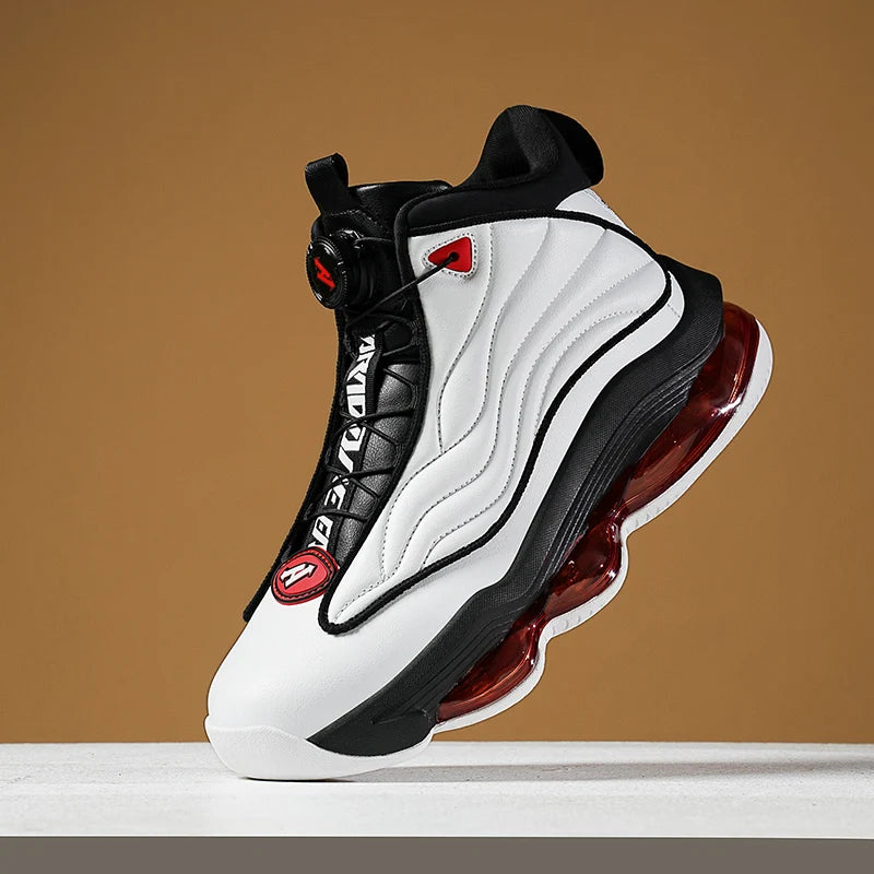 Men's Breathable Basketball Shoes | Cushioned Non-Slip Gym Sneakers