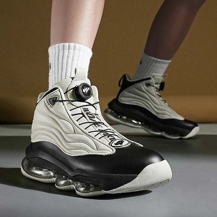 Men's Breathable Basketball Shoes | Cushioned Non-Slip Gym Sneakers