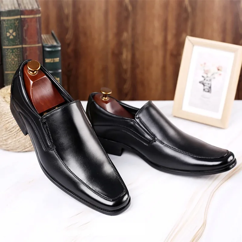 Men's Business Dress Shoes Classic Oxford Formal Wedding Shoes
