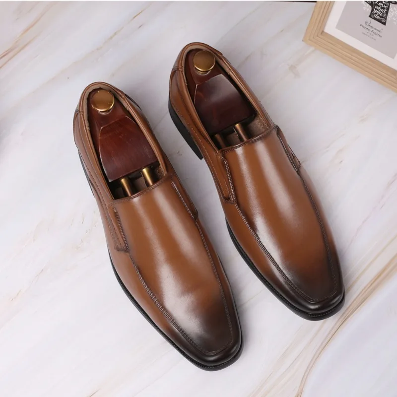 Men's Business Dress Shoes Classic Oxford Formal Wedding Shoes