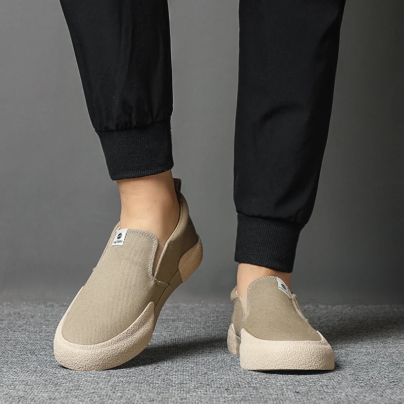 Men's Canvas Shoes – Breathable Retro Casual Sneakers