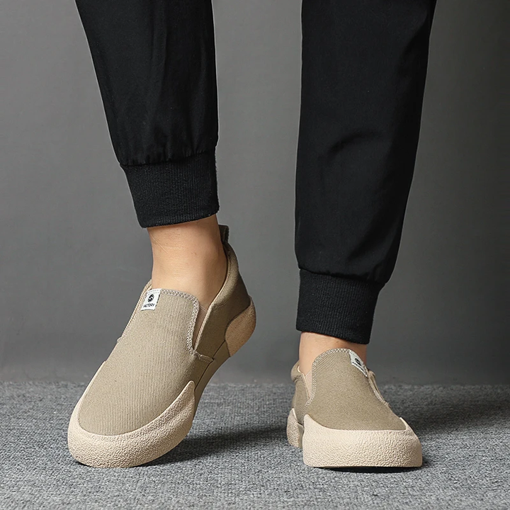 Men's Canvas Shoes – Breathable Retro Casual Sneakers