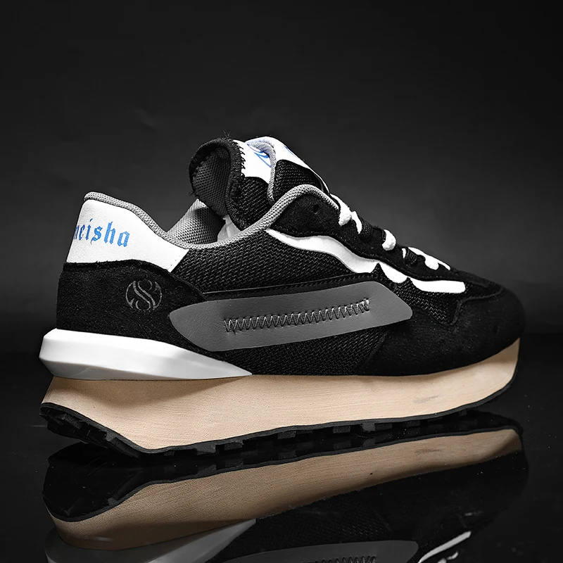 Men's Casual Cricket Tennis Shoes - Lightweight Walking & Running Sports Trainers