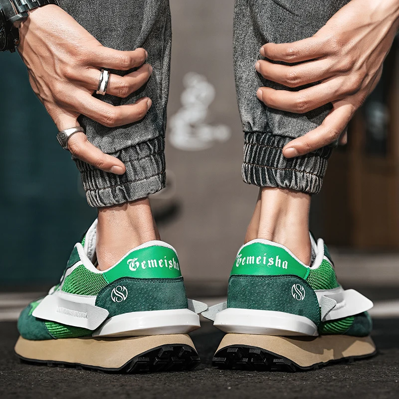 Men's Casual Cricket Tennis Shoes - Lightweight Walking & Running Sports Trainers