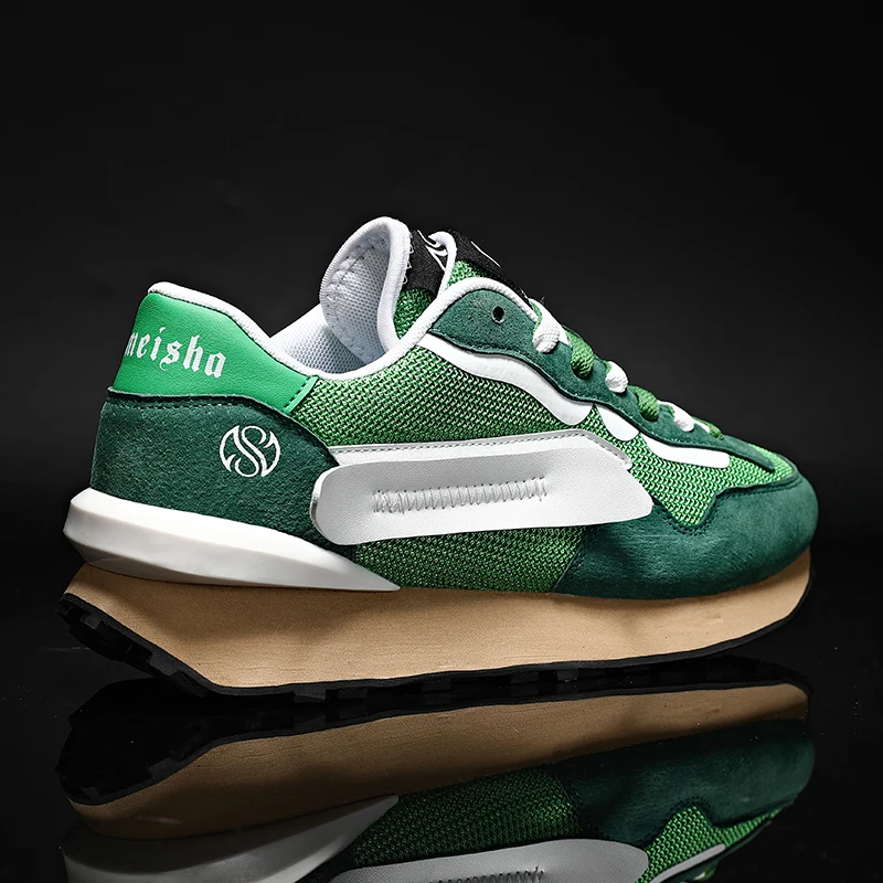 Men's Casual Cricket Tennis Shoes - Lightweight Walking & Running Sports Trainers