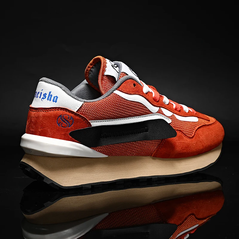 Men's Casual Cricket Tennis Shoes - Lightweight Walking & Running Sports Trainers