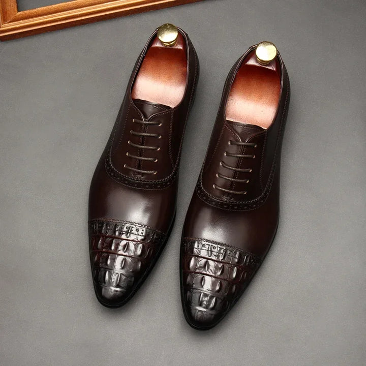 Men’s Genuine Leather Oxford Shoes - Formal business Wear