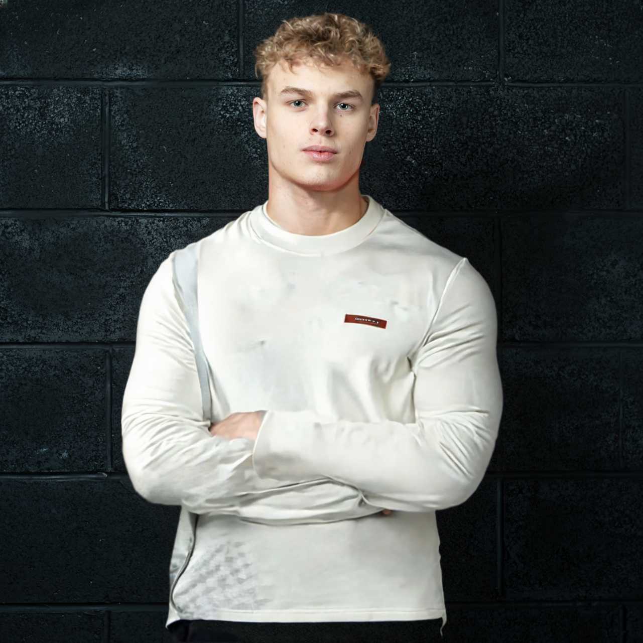 Men’s Autumn Winter Thicken Long Sleeve Business Casual Base T-Shirt