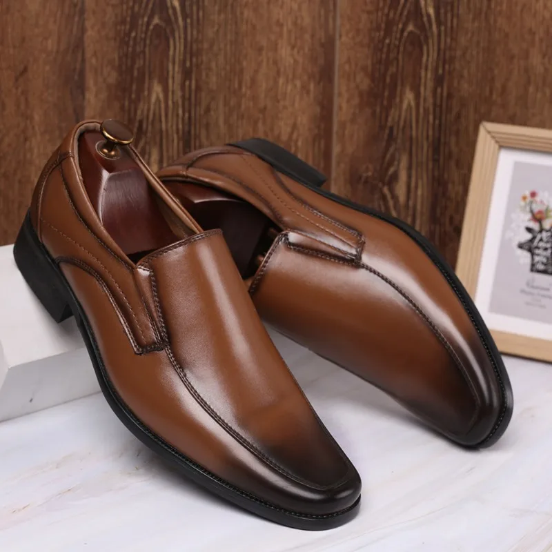 Men's Business Dress Shoes Classic Oxford Formal Wedding Shoes