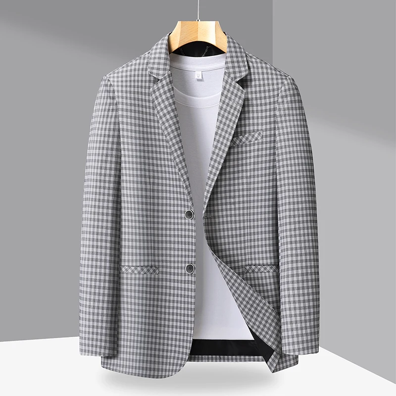 Mens Casual Business Modern Fashion Blazer Jacket