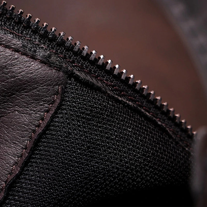 Men's Chelsea Boots Leather Platform Shoes