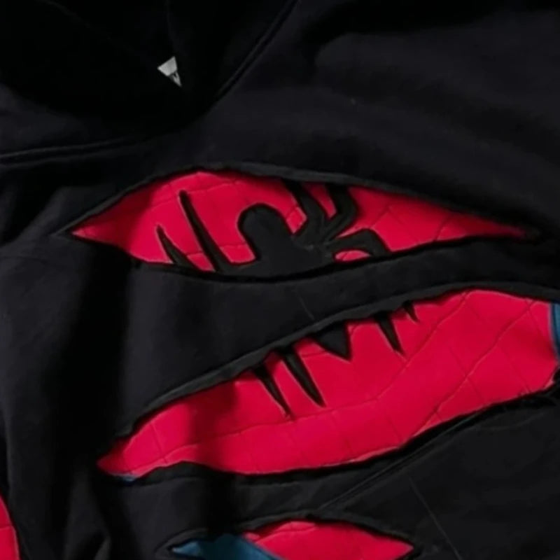 Modern Men Printed Hoodie Zipper Jacket