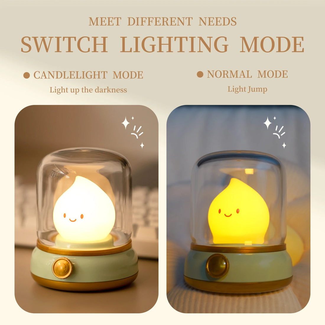 Mini Desktop LED Cute Night Lamp Creative USB Rechargeable Portable Cartoon Table Lamp for Coffee Bar Home Decor Hotel Bedroom