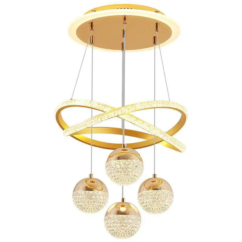Modern Nordic LED Chandelier – Three-Color Dining & lamp; Living Room Pendant Light
