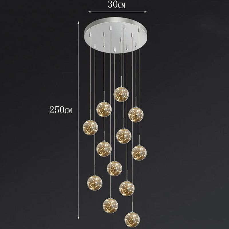 Modern Dining Room LED Pendant Light Chandelier for Living Room