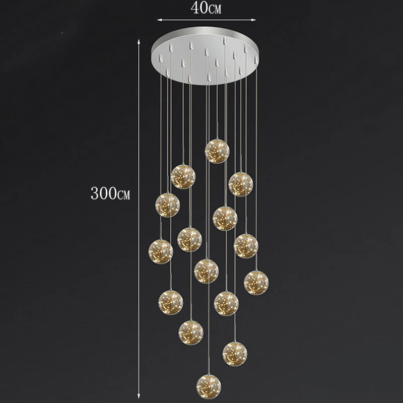 Modern Dining Room LED Pendant Light Chandelier for Living Room