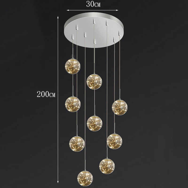 Modern Dining Room LED Pendant Light Chandelier for Living Room
