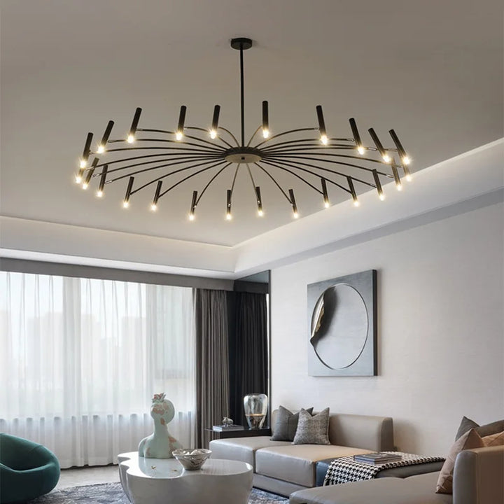 Modern LED Nordic Ceiling Chandelier for Living Room &amp; Dining Room