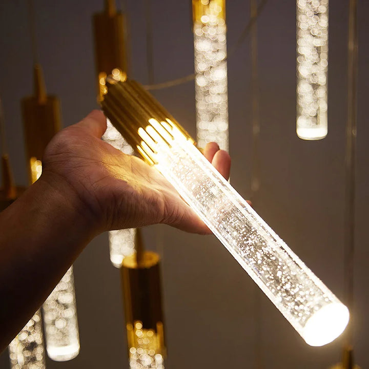 Modern Luxury Crystal Pendant Lamp – Bedroom, Living Room & Kitchen Lighting